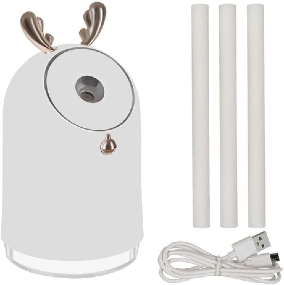 Diffusore di aromi e umidificatore dal design moderno - Bianco 