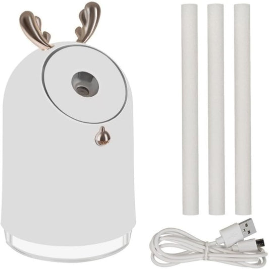 Diffusore di aromi e umidificatore dal design moderno - Bianco 