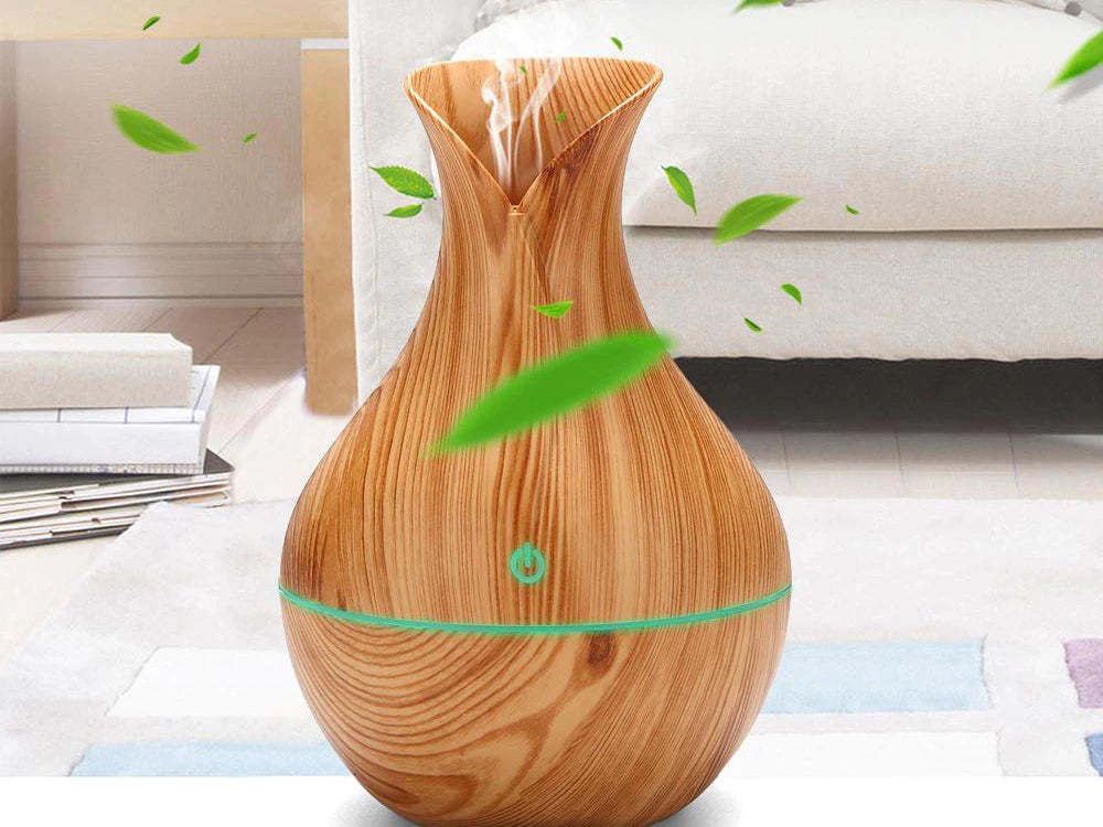 Humidificateur d'Air USB 200ml - Diffuseur d'Arômes & Rétroéclairage RGB