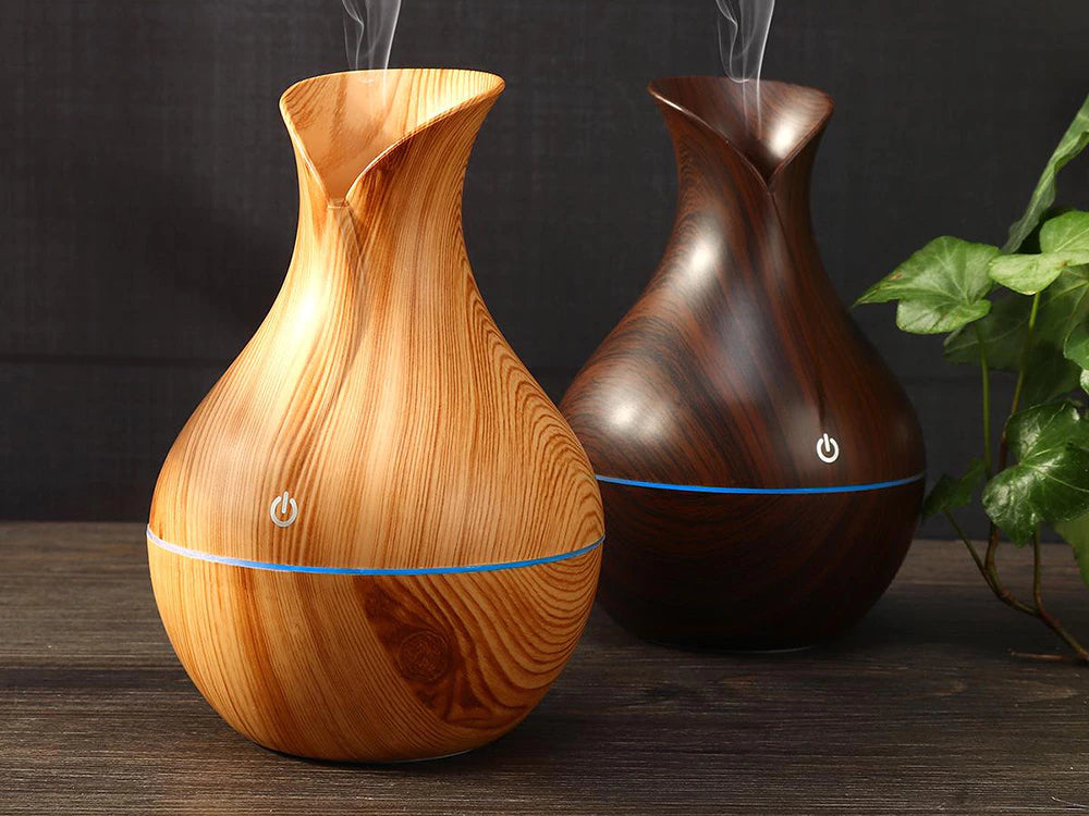 Humidificateur d'Air USB 200ml - Diffuseur d'Arômes & Rétroéclairage RGB