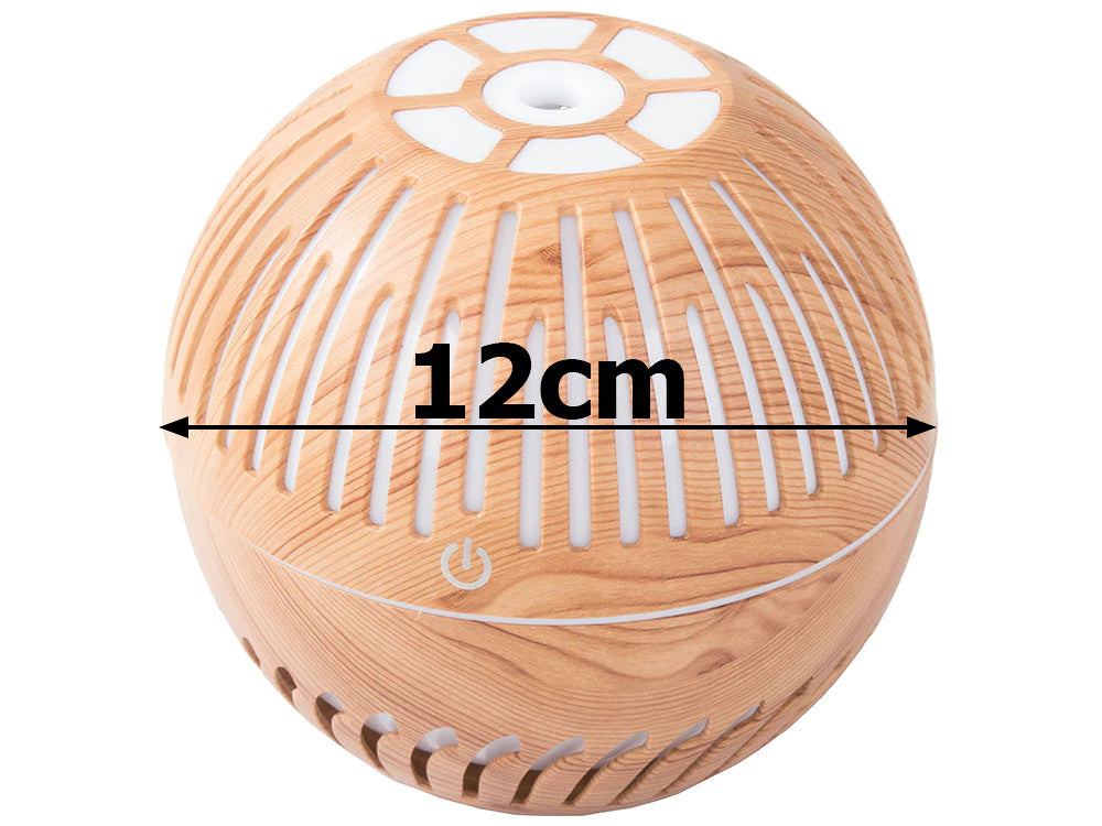 Humidificateur d'Air 300ml avec LED RGB - Diffuseur d'Arômes et Lampe de Nuit USB